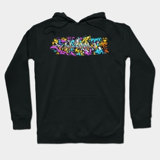 LL Graffiti Style Hoodie